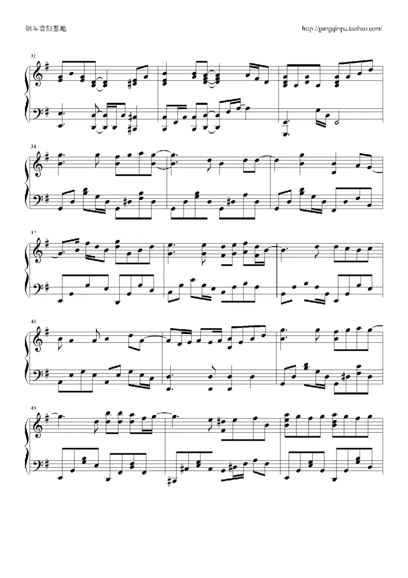 03、容祖儿（145页，共29首）_一万首著名钢琴曲谱哈农贝多芬合集视频教学电子版高清无水印可打印_3流行音乐谱_流行钢琴谱合集形式_高清PDF无水印