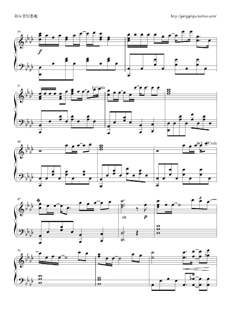 03、容祖儿（145页，共29首）_一万首著名钢琴曲谱哈农贝多芬合集视频教学电子版高清无水印可打印_3流行音乐谱_流行钢琴谱合集形式_高清PDF无水印