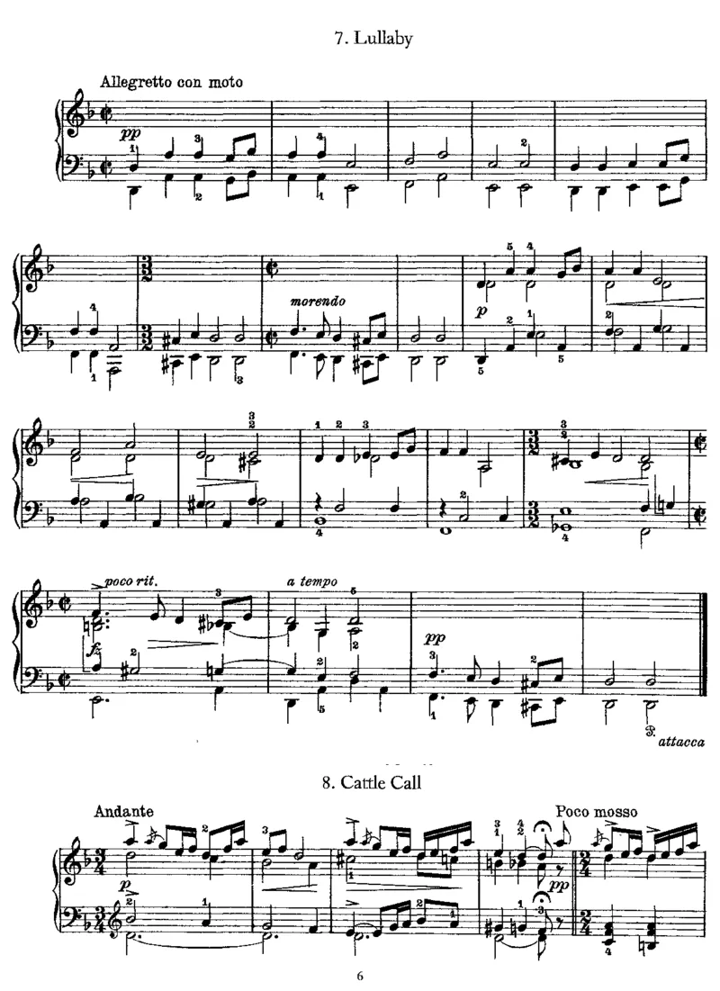 19NorwegianFolkSongs,Op66_一万首著名钢琴曲谱哈农贝多芬合集视频教学电子版高清无水印可打印_1古典钢琴知名音乐家谱_格里格钢琴谱全集_其他