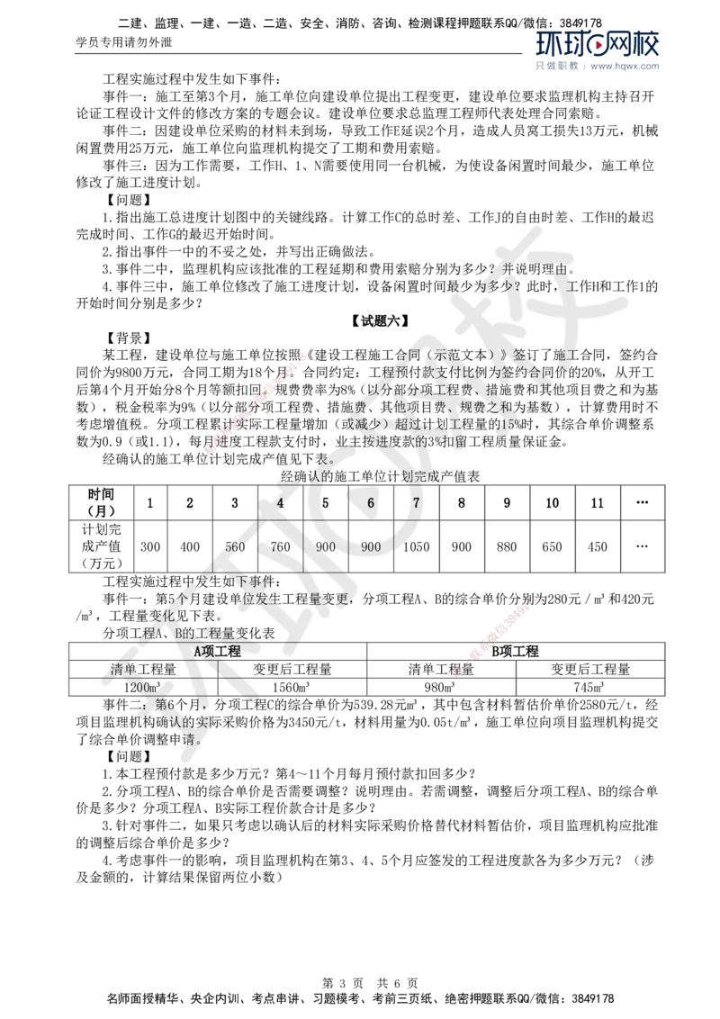 2023真题解析（五）_监理工程师_2025监理工程师_2025年监理工程师SVIP_2025年监理土建案例SVIP_03-习题精析✿实战特训✿模考通关_15-案例《真题解析班》王双增HQ_2023年真题