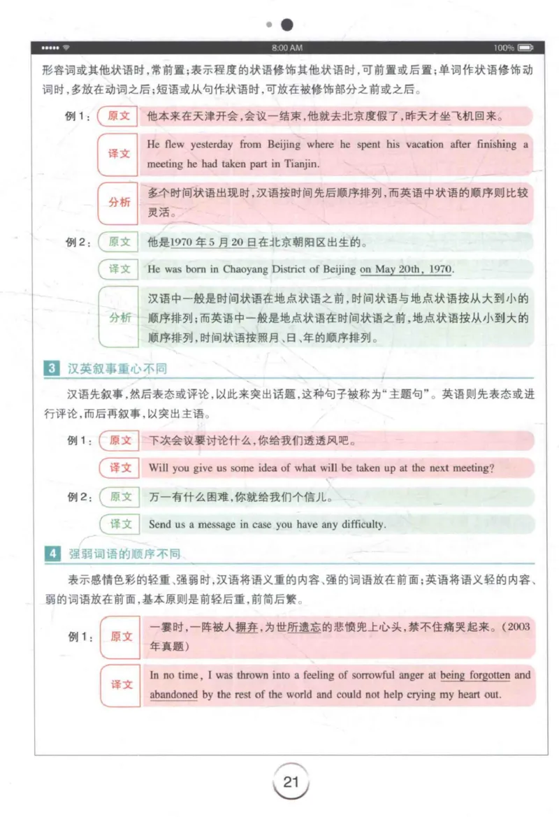 星火《专八翻译180篇》_2025专四专八真题及备考资料_2009-2024专八真题+备考资料_专八资料电子书_24专八翻译专题资料_星火《专八翻译180篇》