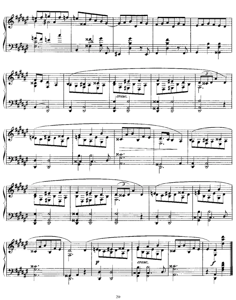 10Mazurkas,Op3_一万首著名钢琴曲谱哈农贝多芬合集视频教学电子版高清无水印可打印_1古典钢琴知名音乐家谱_斯克里亚宾钢琴谱全集_马祖卡