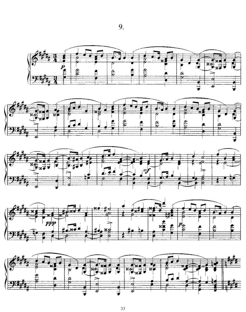 10Mazurkas,Op3_一万首著名钢琴曲谱哈农贝多芬合集视频教学电子版高清无水印可打印_1古典钢琴知名音乐家谱_斯克里亚宾钢琴谱全集_马祖卡