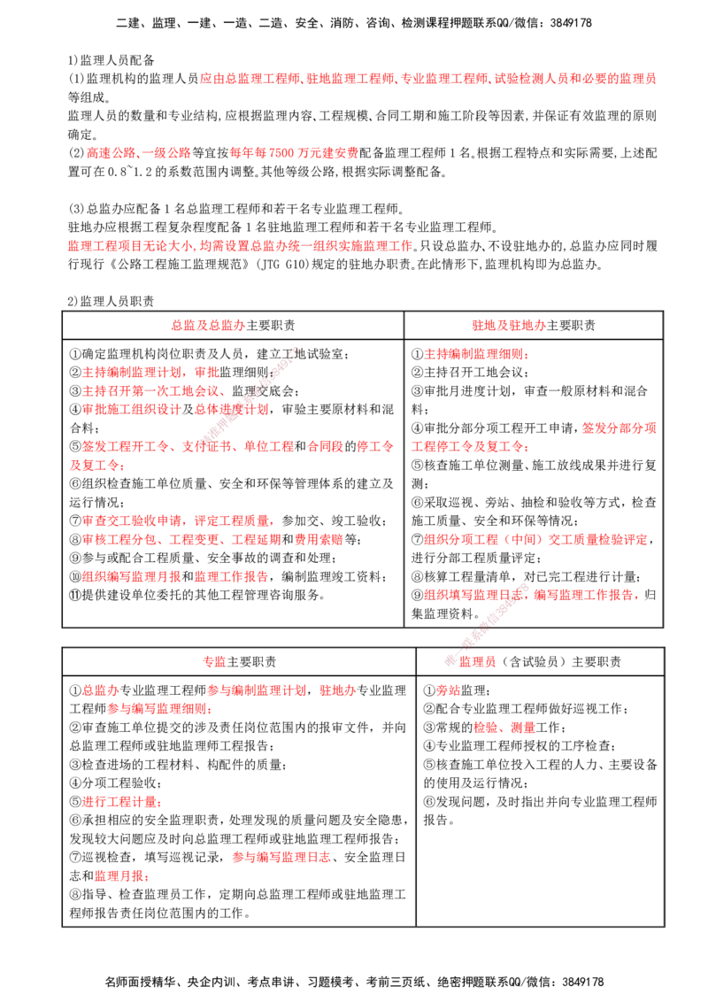 06-模块一-监理基本理论、法规、监理规范与合同管理类（六）_监理工程师_2025监理工程师_2025年监理工程师SVIP_2025年监理交通案例SVIP_02-基础精讲✿高端面授✿深度强化_讲义