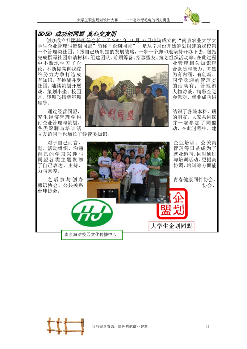 职业规划范本(50)_E6-职业规划_01精选word模板（推荐使用，修改后可用）