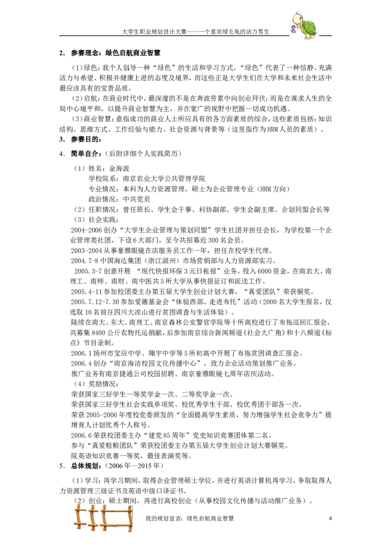 职业规划范本(50)_E6-职业规划_01精选word模板（推荐使用，修改后可用）