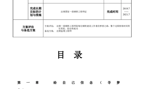 李槐勇&mdash;&mdash;职业生涯规划_E6-职业规划_90冶金专业