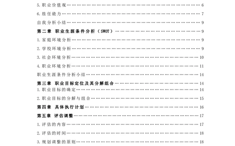 职业生涯规划课-网络工程职业规划书_E6-职业规划_18计算机专业