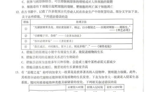 2024届甘肃省兰州市高三下学期诊断考试生物试卷无答案(1)_2024年3月_013月合集_2024届甘肃省兰州市高三下学期诊断考试（一模）