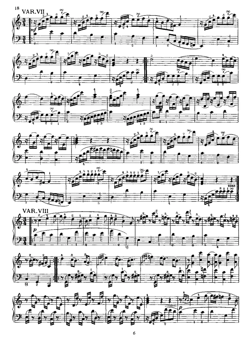 12Variations,K179_一万首著名钢琴曲谱哈农贝多芬合集视频教学电子版高清无水印可打印_1古典钢琴知名音乐家谱_莫扎特钢琴谱全集_0312095926_变奏曲集