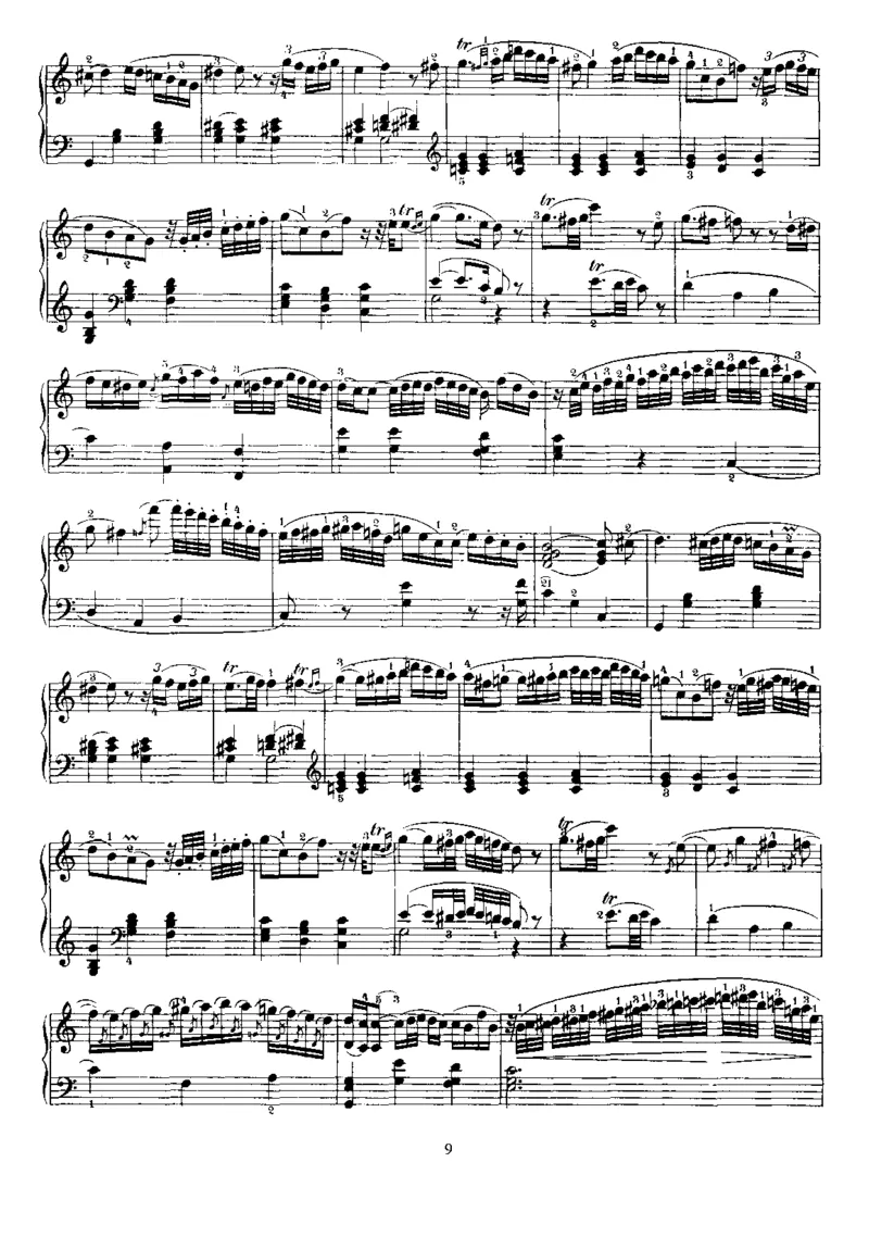 12Variations,K179_一万首著名钢琴曲谱哈农贝多芬合集视频教学电子版高清无水印可打印_1古典钢琴知名音乐家谱_莫扎特钢琴谱全集_0312095926_变奏曲集