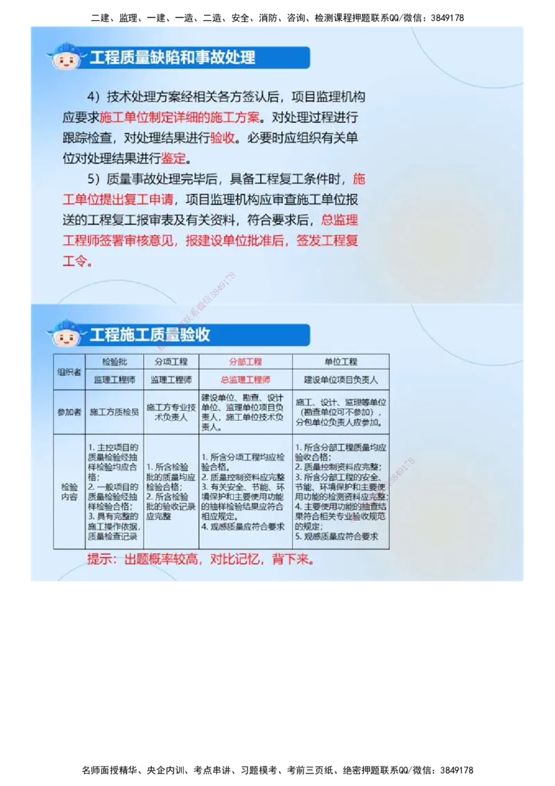 02.《建设工程监理案例分析-土建》冲关直播密训（2）.mp4_监理工程师_2025监理工程师_2025年监理工程师SVIP_2025年监理土建案例SVIP_04-冲刺串讲✿考点强化✿小灶集训