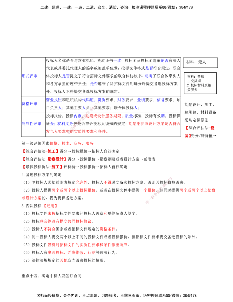 05-第二章-第三节-工程勘察设计开标和评标_监理工程师_2025监理工程师_2025年监理工程师SVIP_2025年监理合同管理SVIP_04-冲刺串讲✿考点强化✿小灶集训_讲义