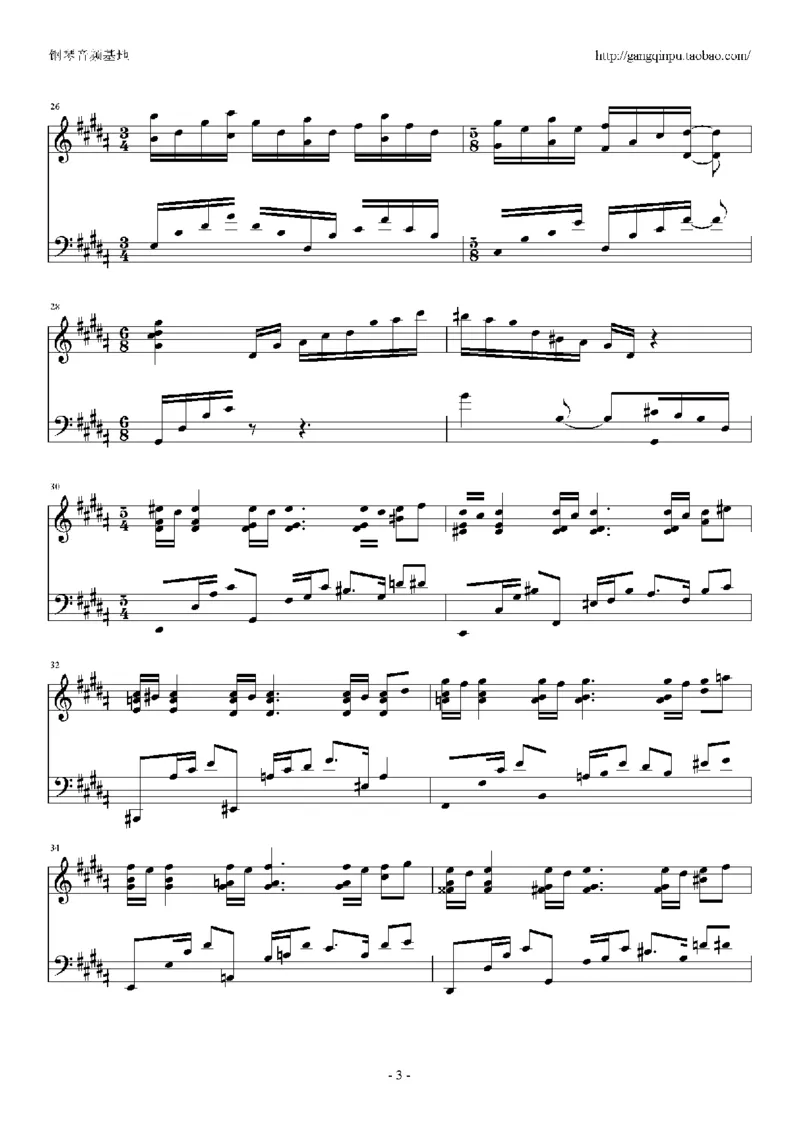 06、西村由纪江（149页，共35首）_一万首著名钢琴曲谱哈农贝多芬合集视频教学电子版高清无水印可打印_3流行音乐谱_流行钢琴谱合集形式_高清PDF无水印