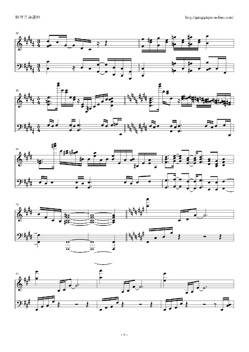 06、西村由纪江（149页，共35首）_一万首著名钢琴曲谱哈农贝多芬合集视频教学电子版高清无水印可打印_3流行音乐谱_流行钢琴谱合集形式_高清PDF无水印