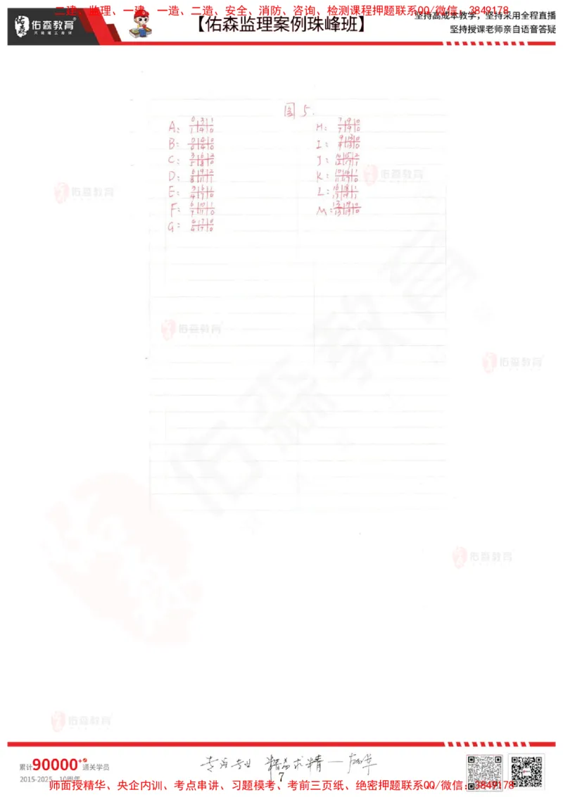 12月25日佑森监理案例珠峰班VIP作业答案_监理工程师_2025监理工程师_2025年监理工程师SVIP_2025年监理土建案例SVIP_02-基础精讲✿高端面授✿深度强化