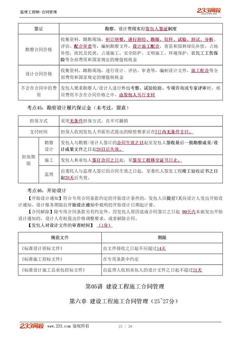 1-6_监理工程师_2025监理工程师_2025年监理工程师SVIP_2025年监理合同管理SVIP_04-冲刺串讲✿考点强化✿小灶集训_06-合同《高频考点班》唐忍233推荐