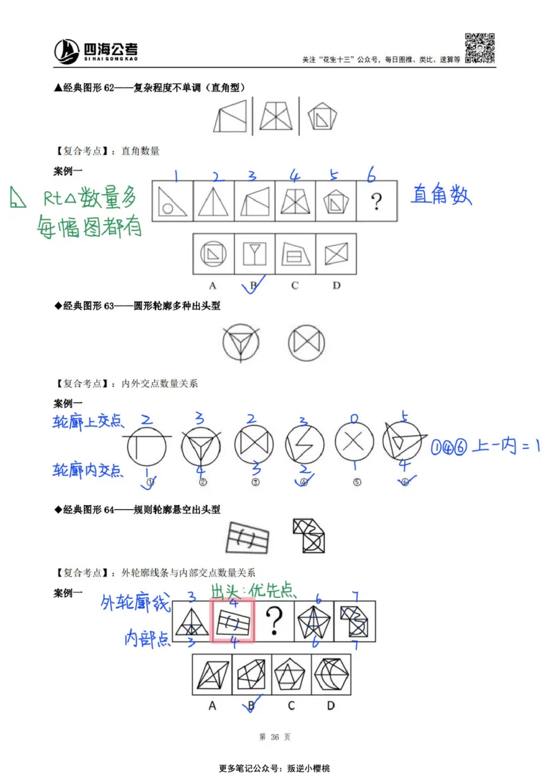 龙飞丨25百大图形推理精讲精练笔记（版本二）_2026考公资料_（01）花生十三_（02）龙飞_龙飞笔记合集