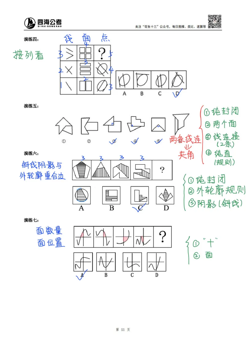龙飞丨25百大图形推理精讲精练笔记（版本二）_2026考公资料_（01）花生十三_（02）龙飞_龙飞笔记合集
