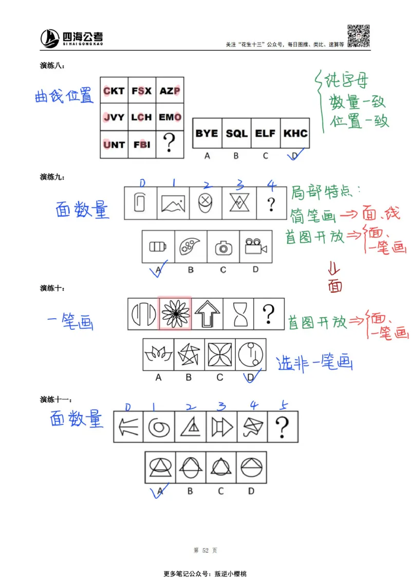 龙飞丨25百大图形推理精讲精练笔记（版本二）_2026考公资料_（01）花生十三_（02）龙飞_龙飞笔记合集