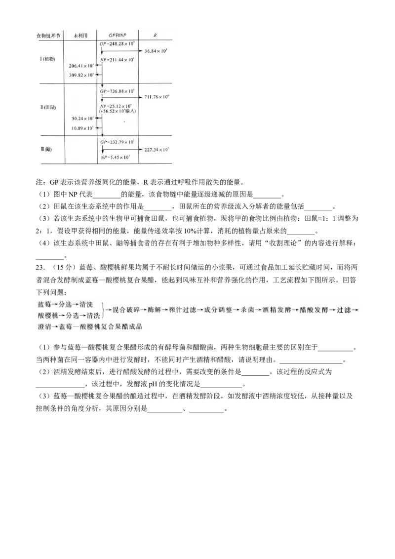 山西省朔州市怀仁市第一中学校2024-2025学年高三上学期摸底考试生物学试题(1)_8月_240819山西省朔州市怀仁市第一中学校2025届高三上学期摸底考试