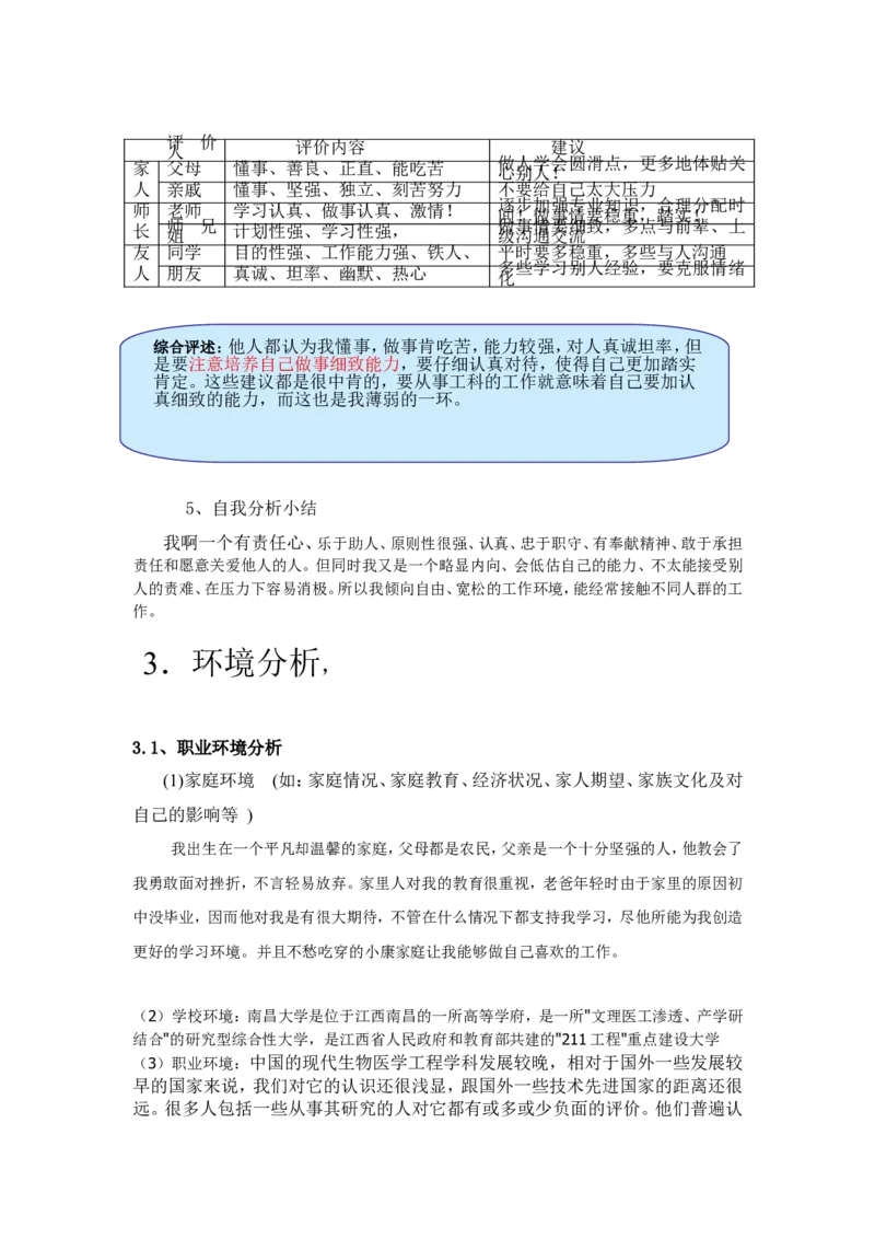 生物医学工程职业生涯规划_E6-职业规划_36生物专业