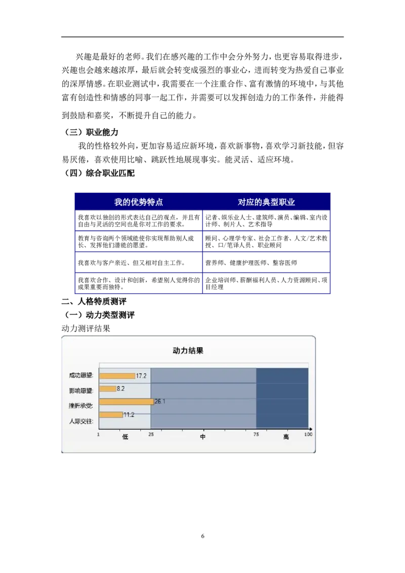 汉语言文学专业-职业生涯规划书&mdash;&mdash;李子莹_E6-职业规划_09中文、汉语言专业