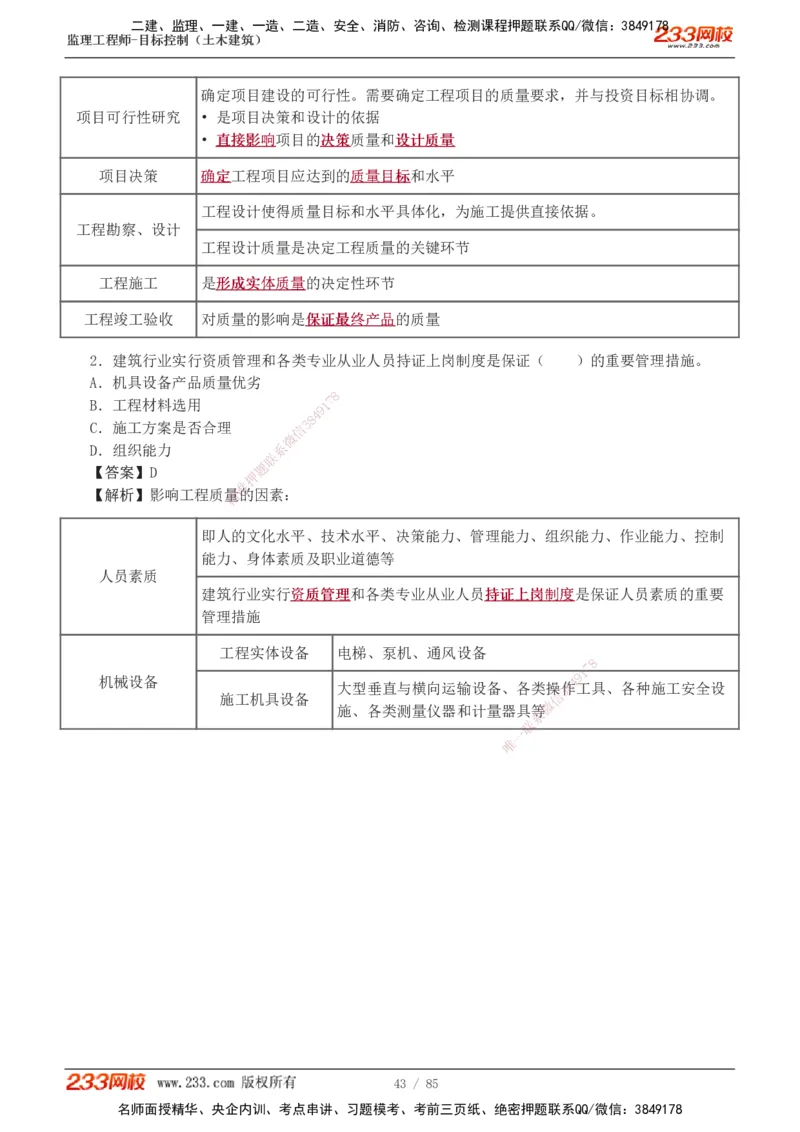 1-12_监理工程师_2025监理工程师_2025年监理工程师SVIP_2025年监理土建控制SVIP_03-习题精析✿实战特训✿模考通关_19-控制《模考金题班》江凌俊233