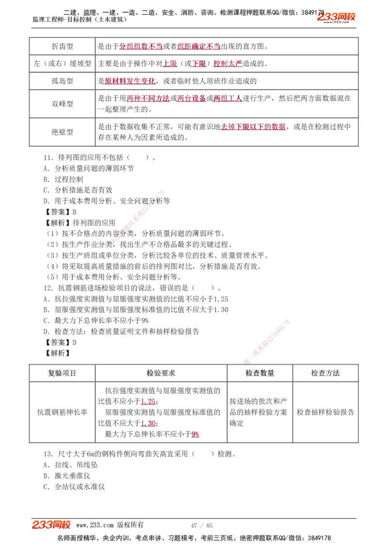 1-12_监理工程师_2025监理工程师_2025年监理工程师SVIP_2025年监理土建控制SVIP_03-习题精析✿实战特训✿模考通关_19-控制《模考金题班》江凌俊233