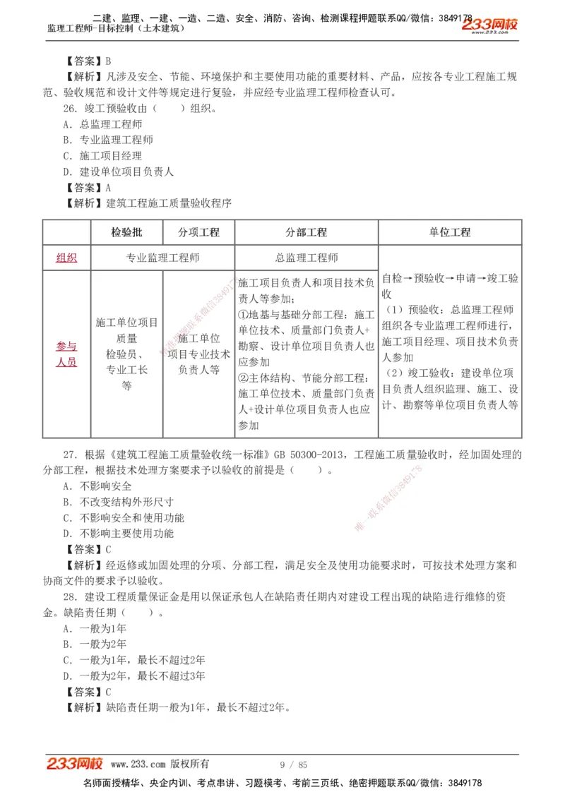 1-12_监理工程师_2025监理工程师_2025年监理工程师SVIP_2025年监理土建控制SVIP_03-习题精析✿实战特训✿模考通关_19-控制《模考金题班》江凌俊233