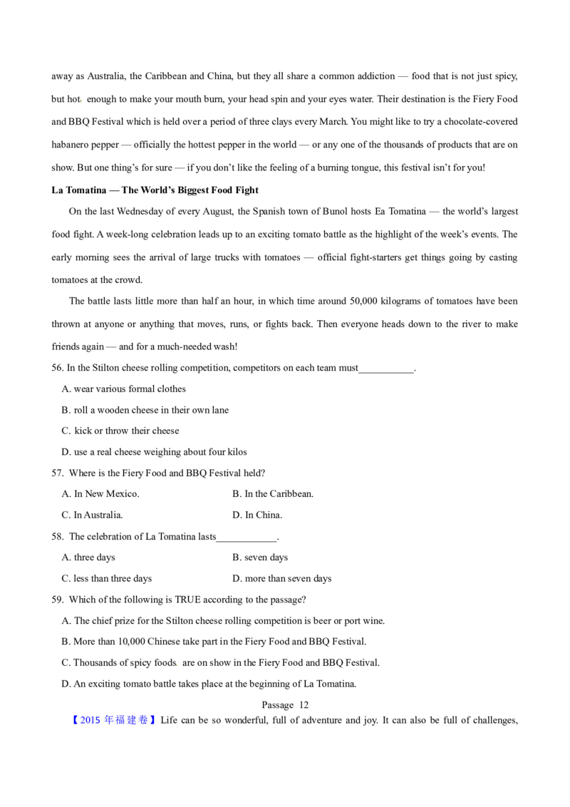 专题14阅读理解说明文（学生卷）--学易金卷：十年（2014-2023）高考真题英语分项汇编（全国通用）_近10年高考真题汇编（必刷）_十年（2014-2024）高考英语真题分类汇编（全国通用）