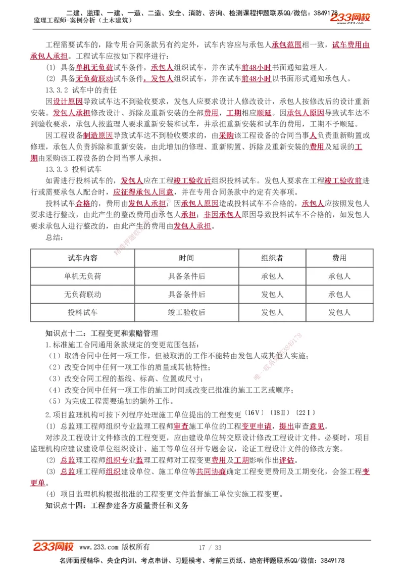 1-8_监理工程师_2025监理工程师_2025年监理工程师SVIP_2025年监理土建案例SVIP_04-冲刺串讲✿考点强化✿小灶集训_15-案例《高频考点班》梁毛233