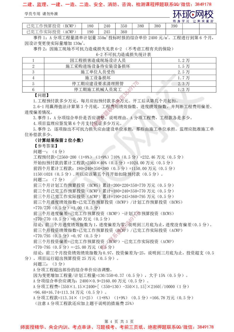 13.案例特训（十三）_监理工程师_2025监理工程师_2025年监理工程师SVIP_2025年监理土建案例SVIP_04-冲刺串讲✿考点强化✿小灶集训_07-案例《案例特训班》张宝魁HQ推荐