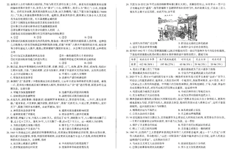 2024届百师联盟高三4月二轮复习联考文科综合试卷(新高考)_2024年4月_01按日期_26号_2024届百师联盟届高三二轮复习联考（二）_2024届百师联盟高三4月二轮复习联考文科综合试卷(新高考)