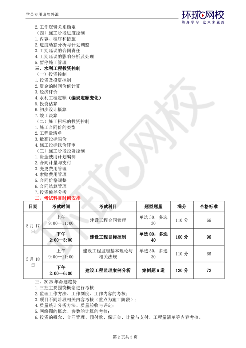 01.应试技巧_监理工程师_2025监理工程师_2025年监理工程师SVIP_2025年监理水利控制SVIP_04-冲刺串讲✿考点强化✿小灶集训_10-水利控制《应试技巧班》吕桂军HQ