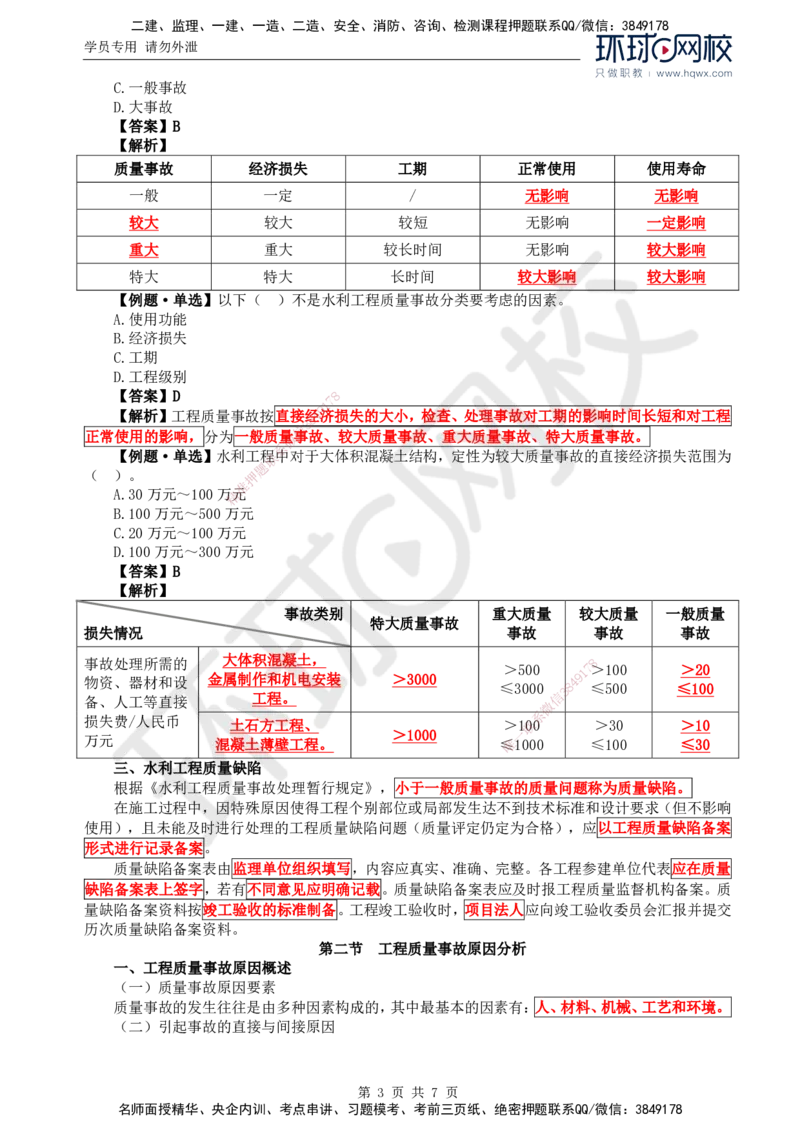 12.质量：第六章第一节至第三节工程质量事故分析处理程序与方法_监理工程师_2025监理工程师_2025年监理工程师SVIP_2025年监理水利控制SVIP_02-基础精讲✿高端面授✿深度强化