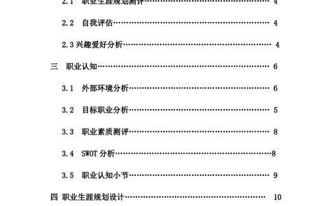 电子商务专业职业生涯规划大赛参赛作品_E6-职业规划_13电子商务专业