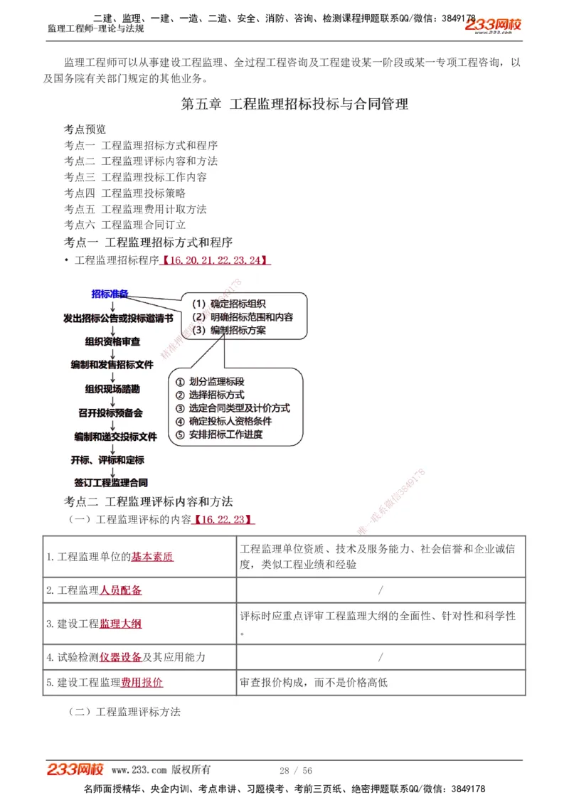 1-10_监理工程师_2025监理工程师_2025年监理工程师SVIP_2025年监理概论法规SVIP_04-冲刺串讲✿考点强化✿小灶集训_04-概论《高频考点班》代楠233