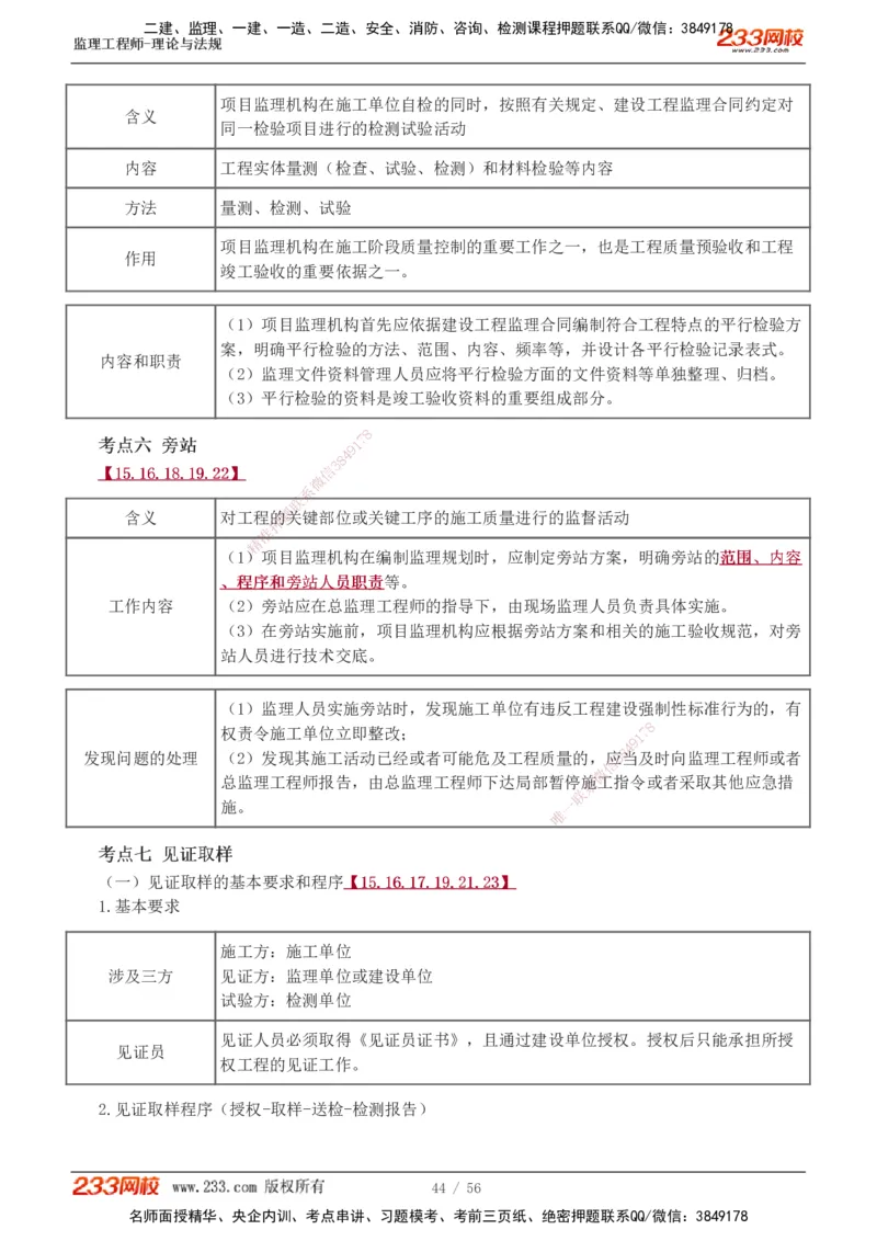1-10_监理工程师_2025监理工程师_2025年监理工程师SVIP_2025年监理概论法规SVIP_04-冲刺串讲✿考点强化✿小灶集训_04-概论《高频考点班》代楠233