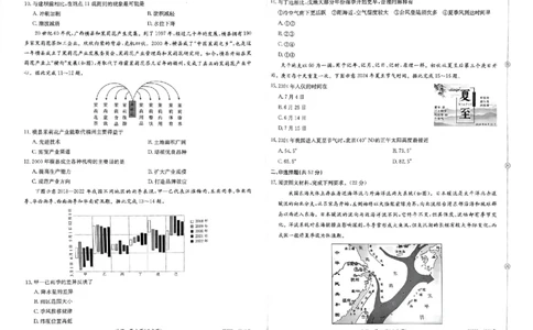 预测卷_地理_2024高考押题卷_52024金太阳全系列_（新高考版）jty临考预测押题密卷_金太阳卷霸临考预测卷