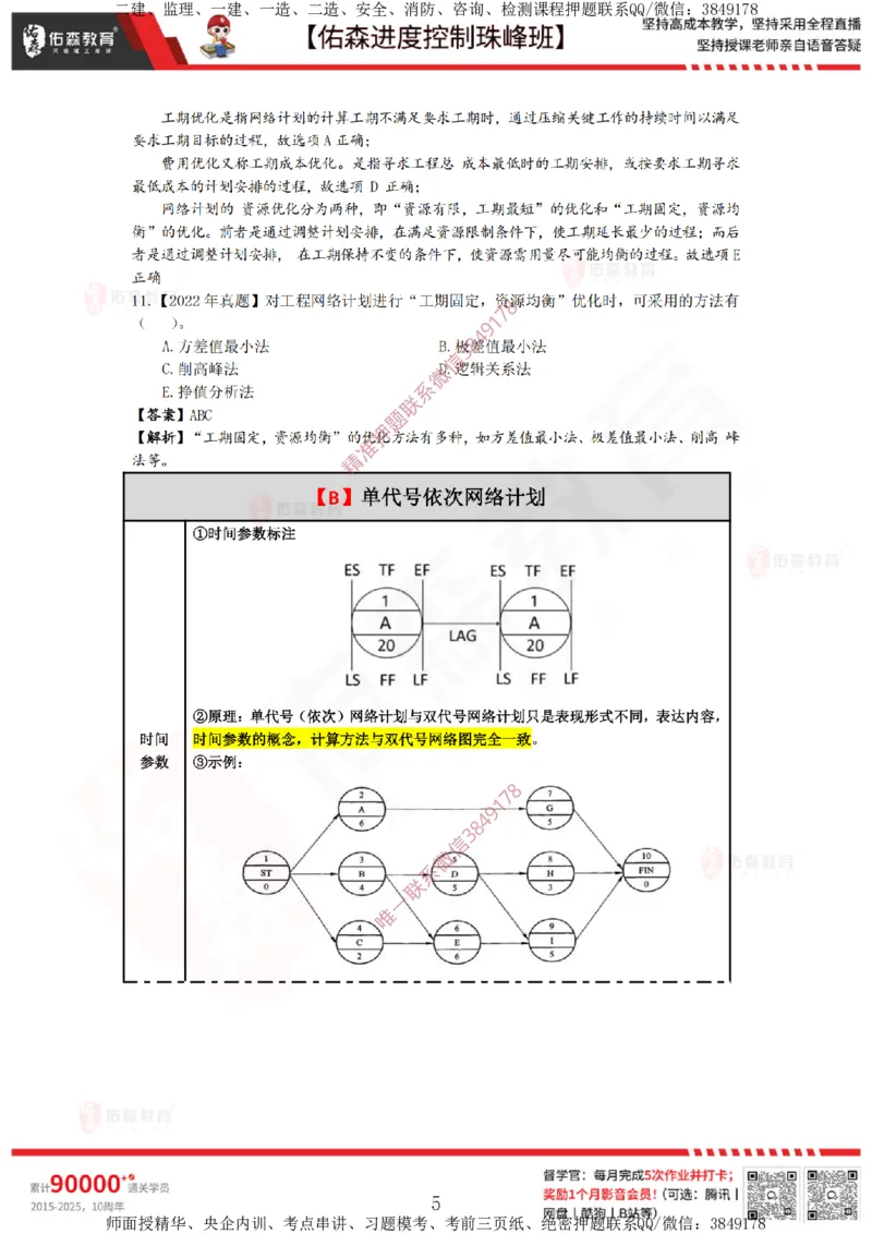 1月17日佑森进度控制珠峰班VIP作业答案_监理工程师_2025监理工程师_2025年监理工程师SVIP_2025年监理土建控制SVIP_02-基础精讲✿高端面授✿深度强化