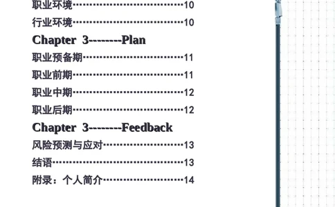 职业生涯规划书完整版--廖智慧_E6-职业规划_45音乐专业