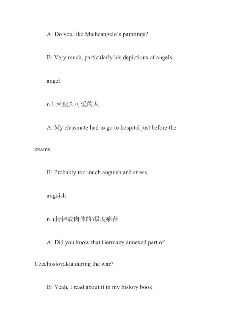 英语六级口语考试练对话记单词(6)_英语四六级整合_英语四六级真题版本二此版为主此文件夹会持续更新_四六级单词汇总_四级单词_赠四六级加油包_口语