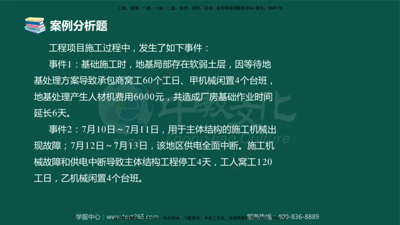 02.2025-监理-案例分析（土建）-错题陷阱-授课版讲义_监理工程师_2025监理工程师_2025年监理工程师SVIP_2025年监理土建案例SVIP_03-习题精析✿实战特训✿模考通关_课程讲义