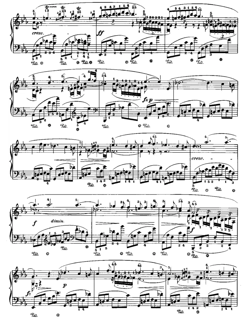 16nocturne-op-55-no-2_一万首著名钢琴曲谱哈农贝多芬合集视频教学电子版高清无水印可打印_1古典钢琴知名音乐家谱_肖邦钢琴谱全集_夜曲2版