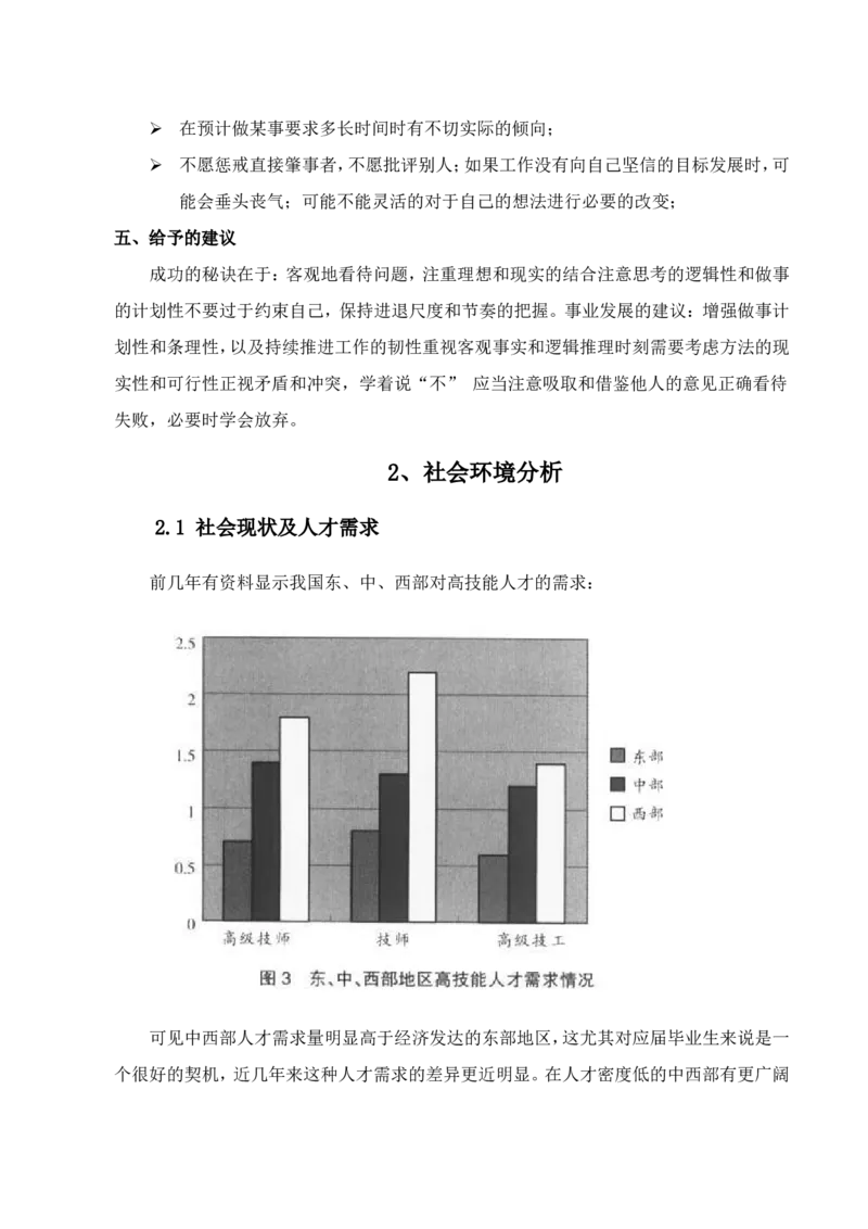 职业生涯规划-宋晓宇_E6-职业规划_93测控技术与仪器专业