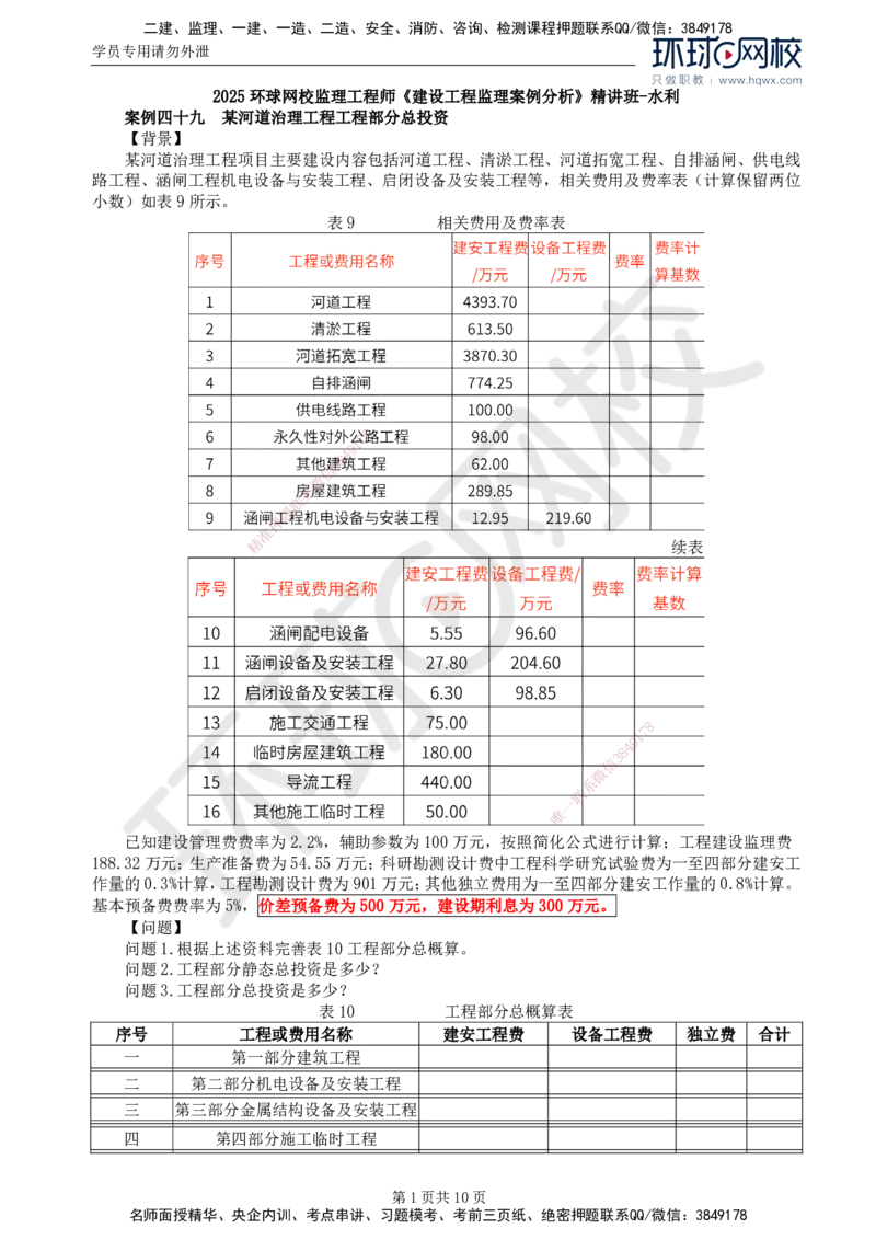 18.第六章水利工程建设项目投资控制(二)_监理工程师_2025监理工程师_2025年监理工程师SVIP_2025年监理水利案例SVIP_02-基础精讲✿高端面授✿深度强化