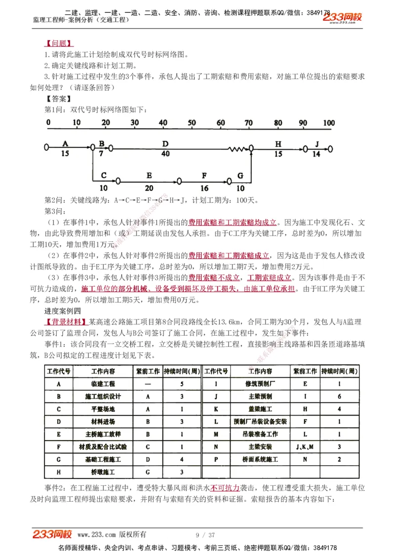1-9_监理工程师_2025监理工程师_2025年监理工程师SVIP_2025年监理交通案例SVIP_03-习题精析✿实战特训✿模考通关_04-交通案例《习题解析班》甘森233