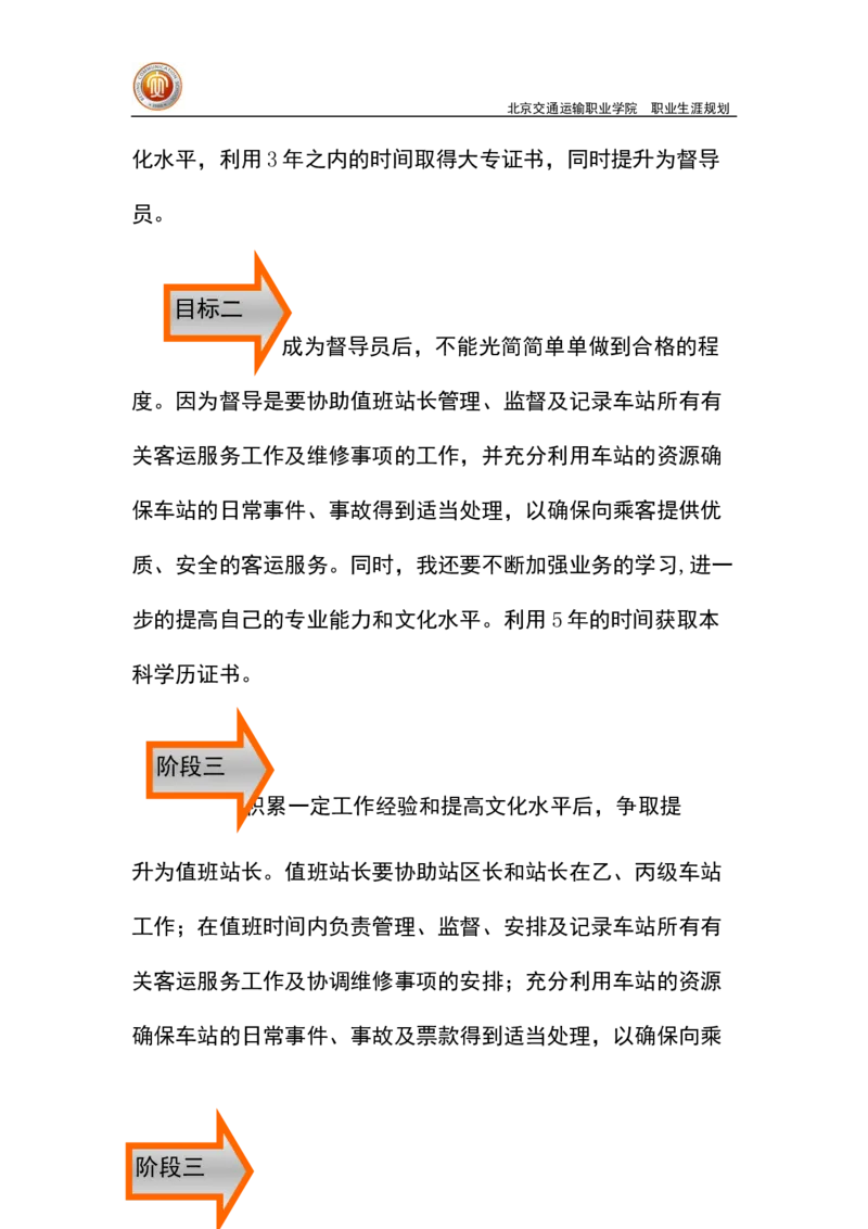 轨道管理-职业生涯规划_E6-职业规划_20铁道专业