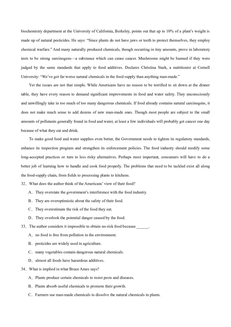 黄金卷01-赢在高考&middot;黄金8卷备战2024年高考英语模拟卷（新高考七省专用）（考试版）_2024高考押题卷_92024赢在高考全系列_赢在高考&middot;黄金8卷备战2024年高考英语模拟卷